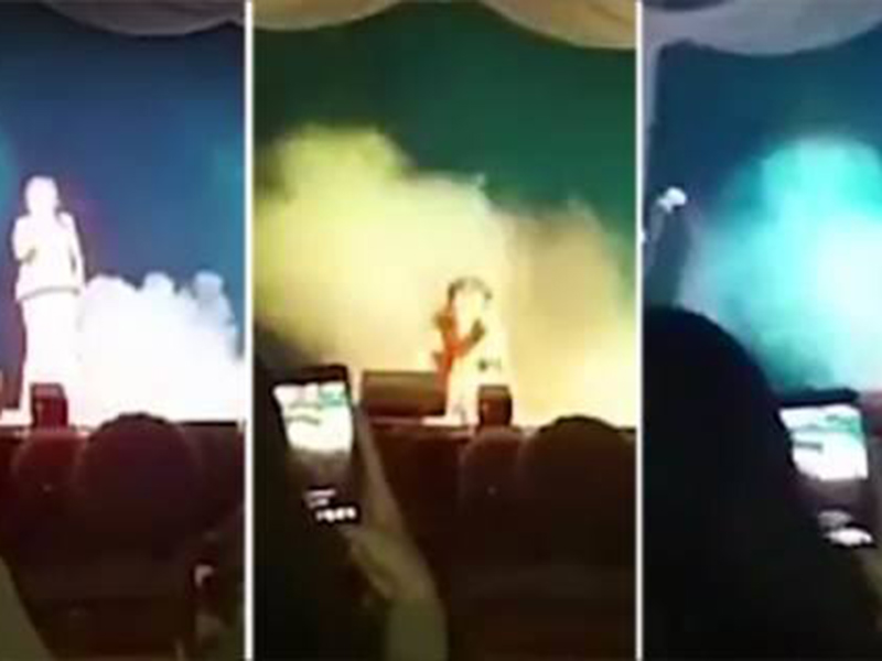 اضغط لمشاهدة الفيديو: وفاة فنانة روسية على المسرح أمام جمهورها!